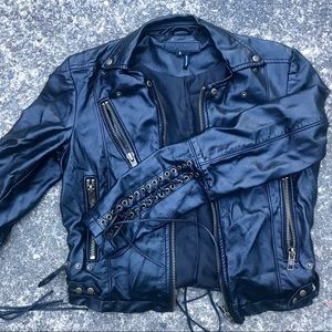 Vegan Leather Jacket